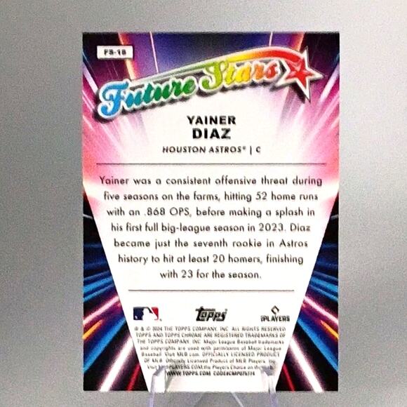 2024 Topps Chrome - Future Stars Justin Steele #FS-8 REFRACTOR Chicago Cubs - Picture 2 of 2